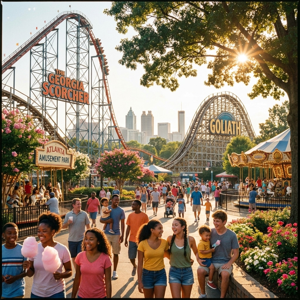 The Magical World of Atlanta Amusement Park: A Must-Visit Destination ...