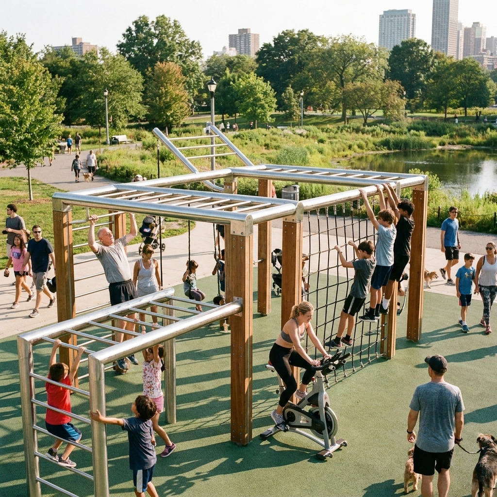 Get Fit in the Fresh Air: The Rise of Outdoor Fitness Rigs ...