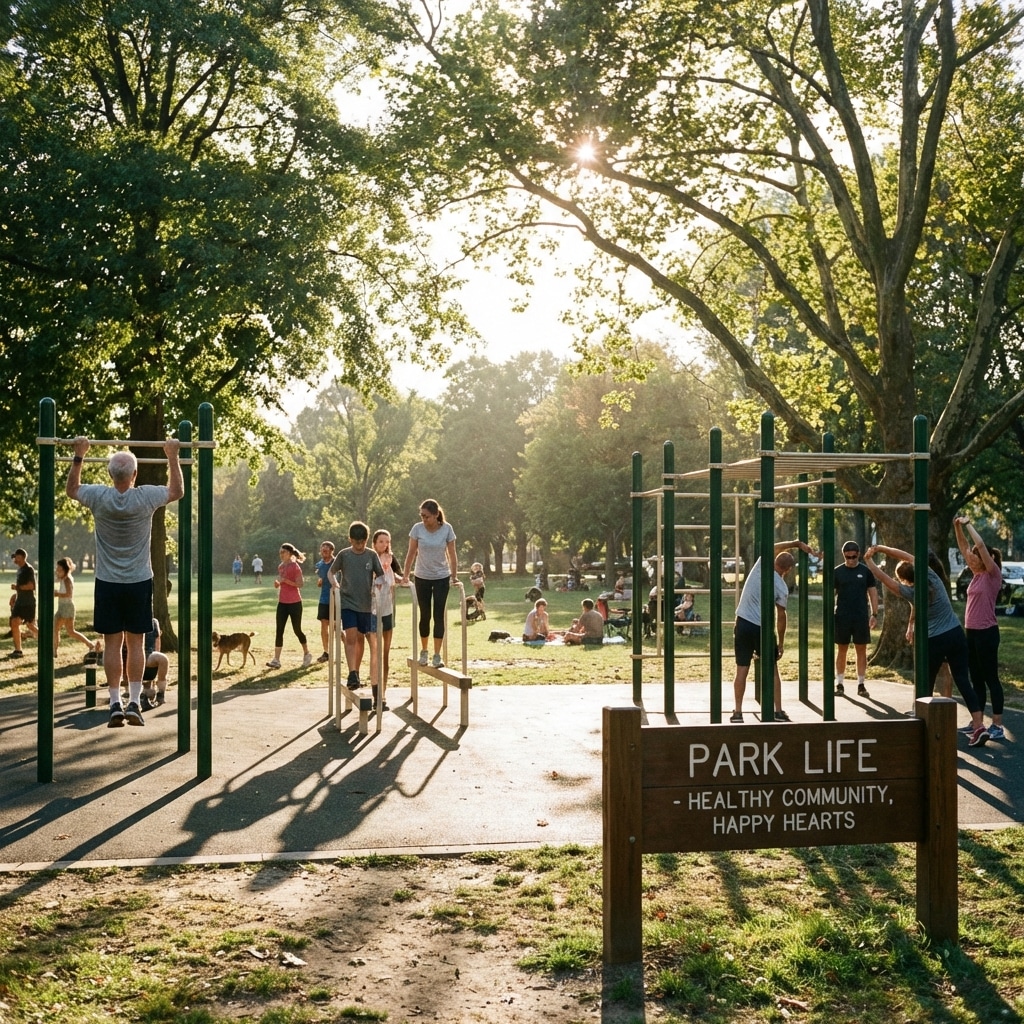 Unlock a World of Health and Fun with Outdoor Fitness Equipment ...