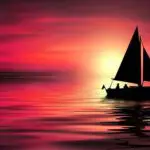 Top Sailing - sunset