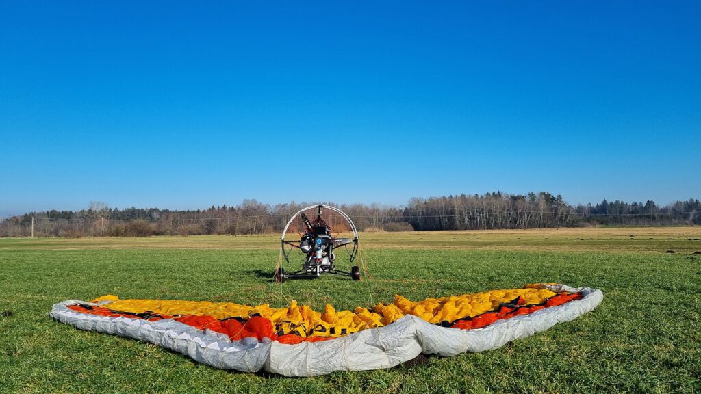 Paramotoring