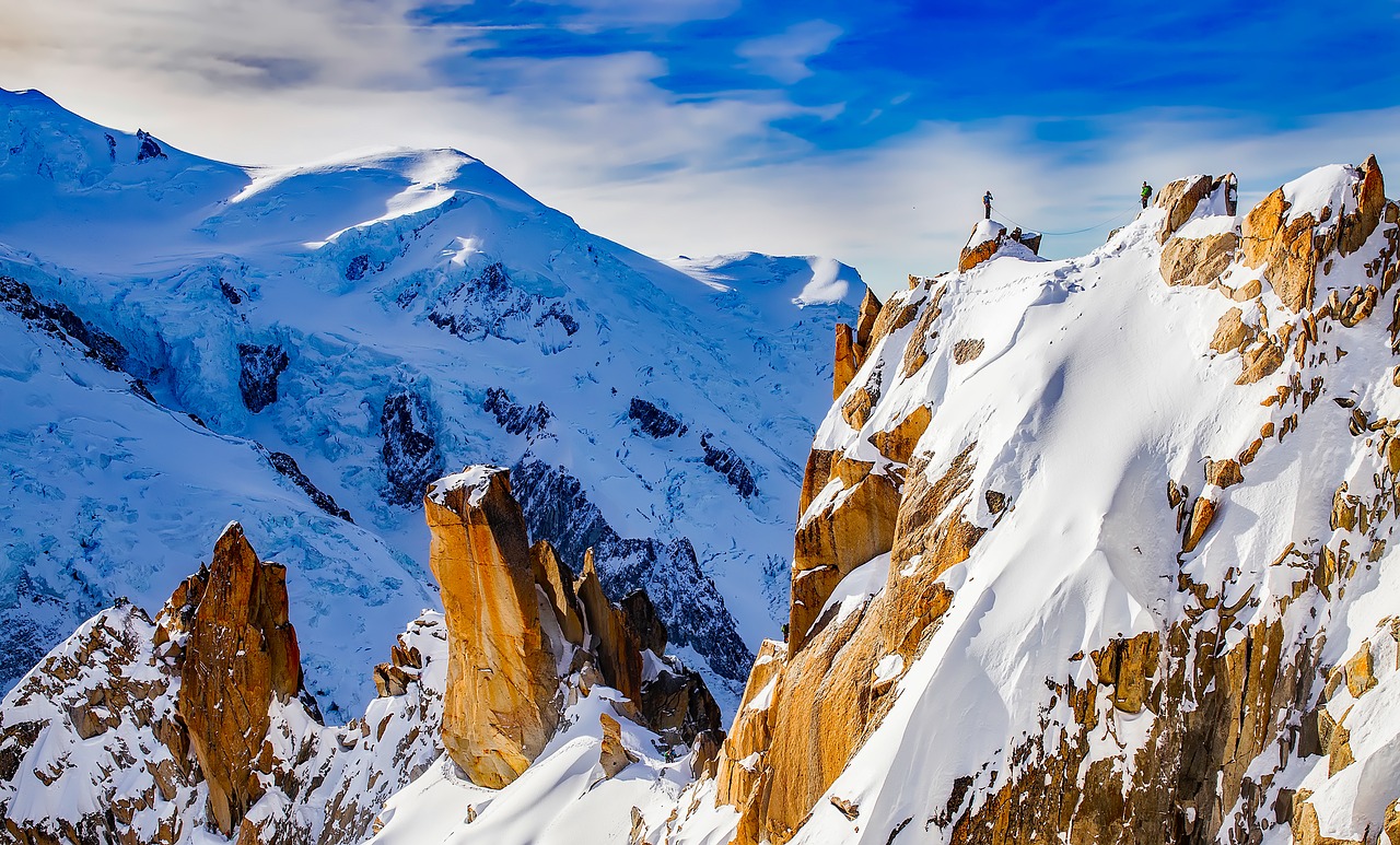 mountains, cosmiques ridge, mountaineering