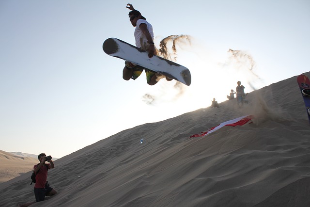 Revel in the Thrill: Sandboarding in California