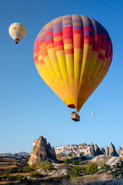 Into the Blue: Hot Air Ballooning in Denver