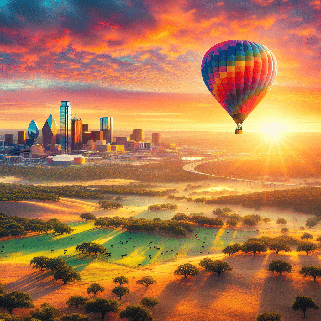Explore the Skies with Hot Air Ballooning in Texas