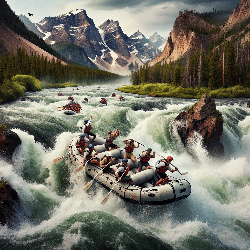 Thrill on the Water: Whitewater Rafting Yellowstone
