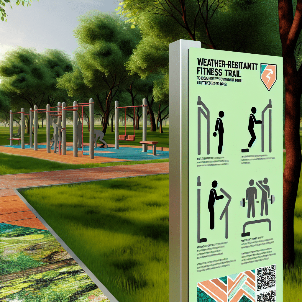 Fitness Trail Signage: Enhancing Outdoor Exercise Experiences