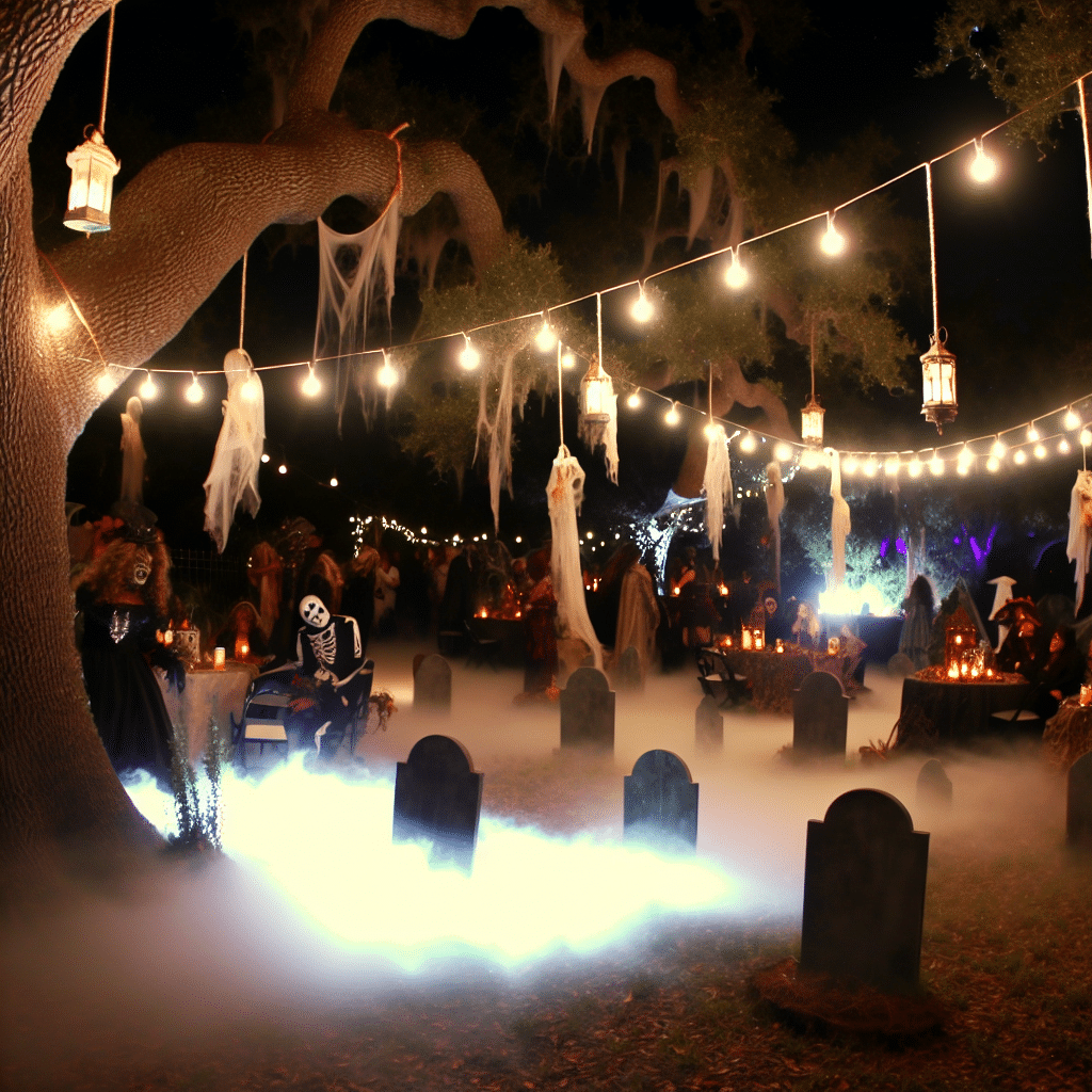 Spine-Chilling Outdoor Halloween Party Ideas for Adults