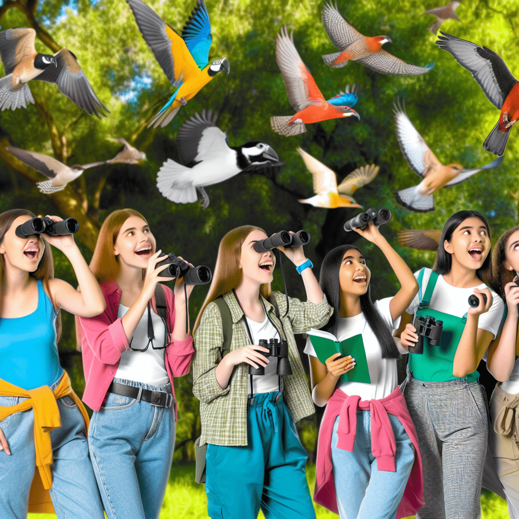 Birdwatching Girls: A Growing Phenomenon in the Natural World