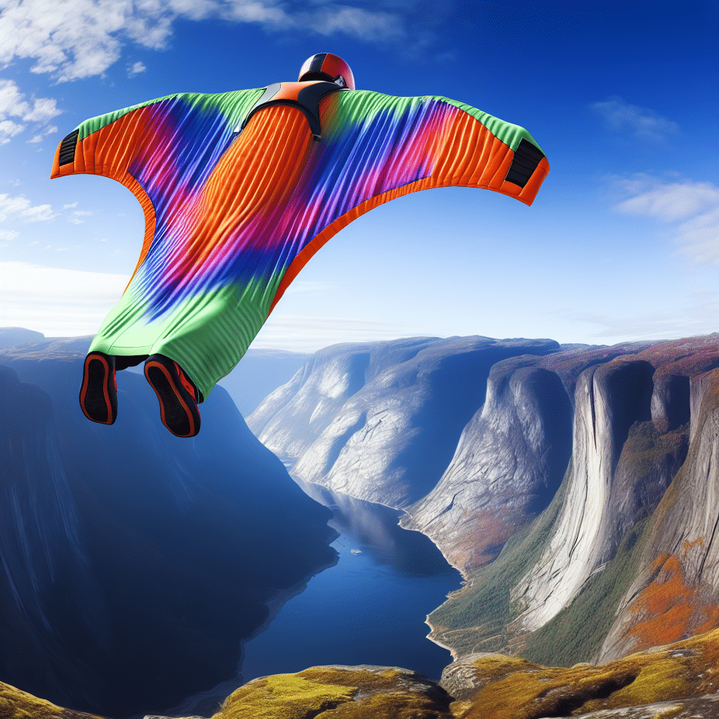 Soaring to New Heights: The Thrill of Man Flying with Wingsuit