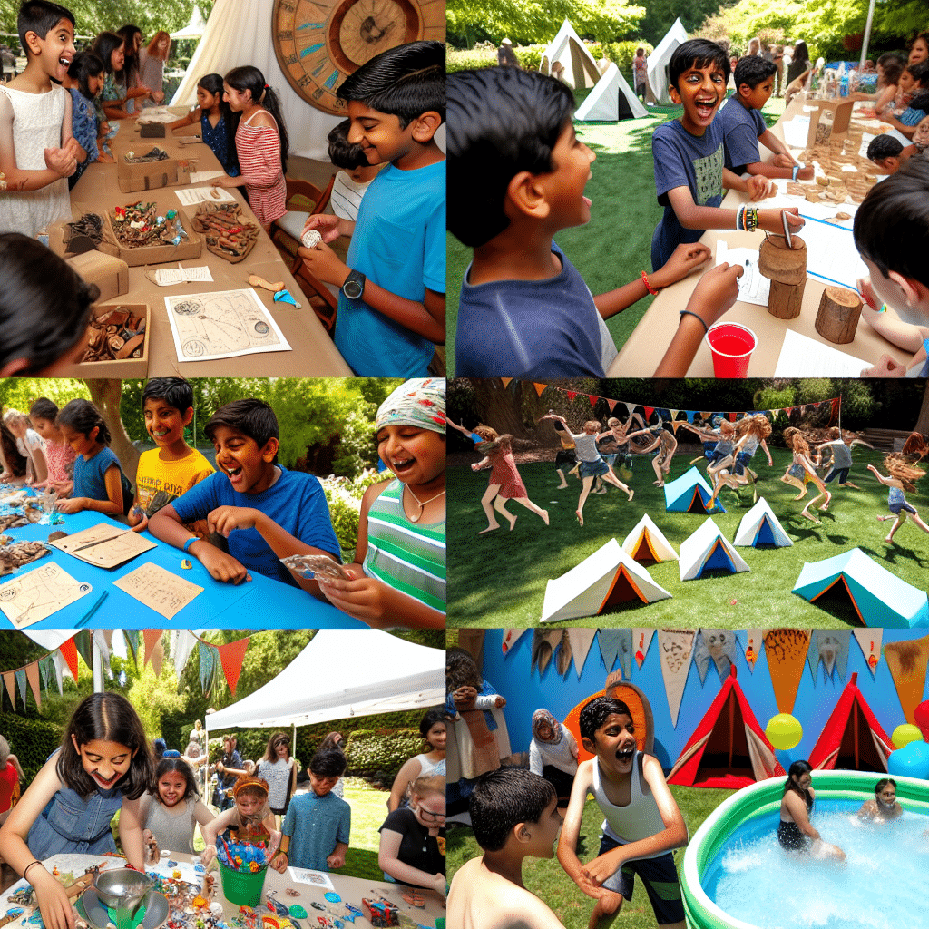 Outdoor Birthday Party Ideas for 10-Year-Olds