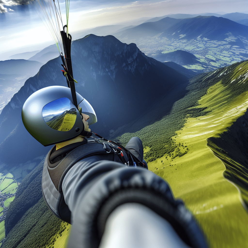 The Crucial Role of a Paragliding Helmet: Safety and Style at High Altitudes