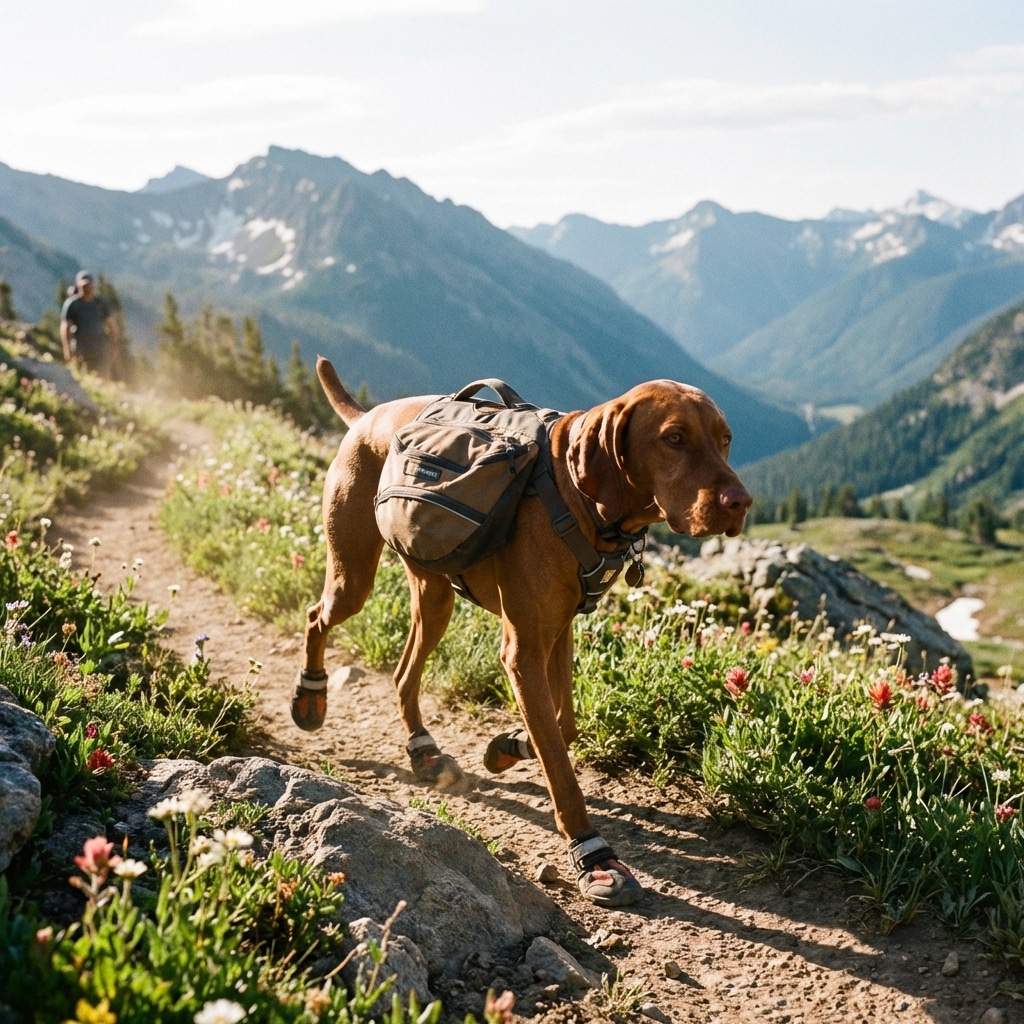 Backpacking with dog