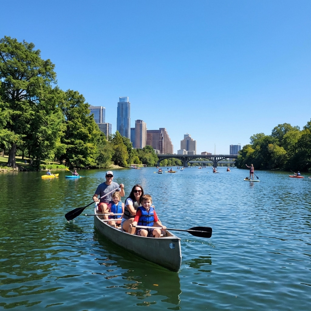 Canoeing in Austin