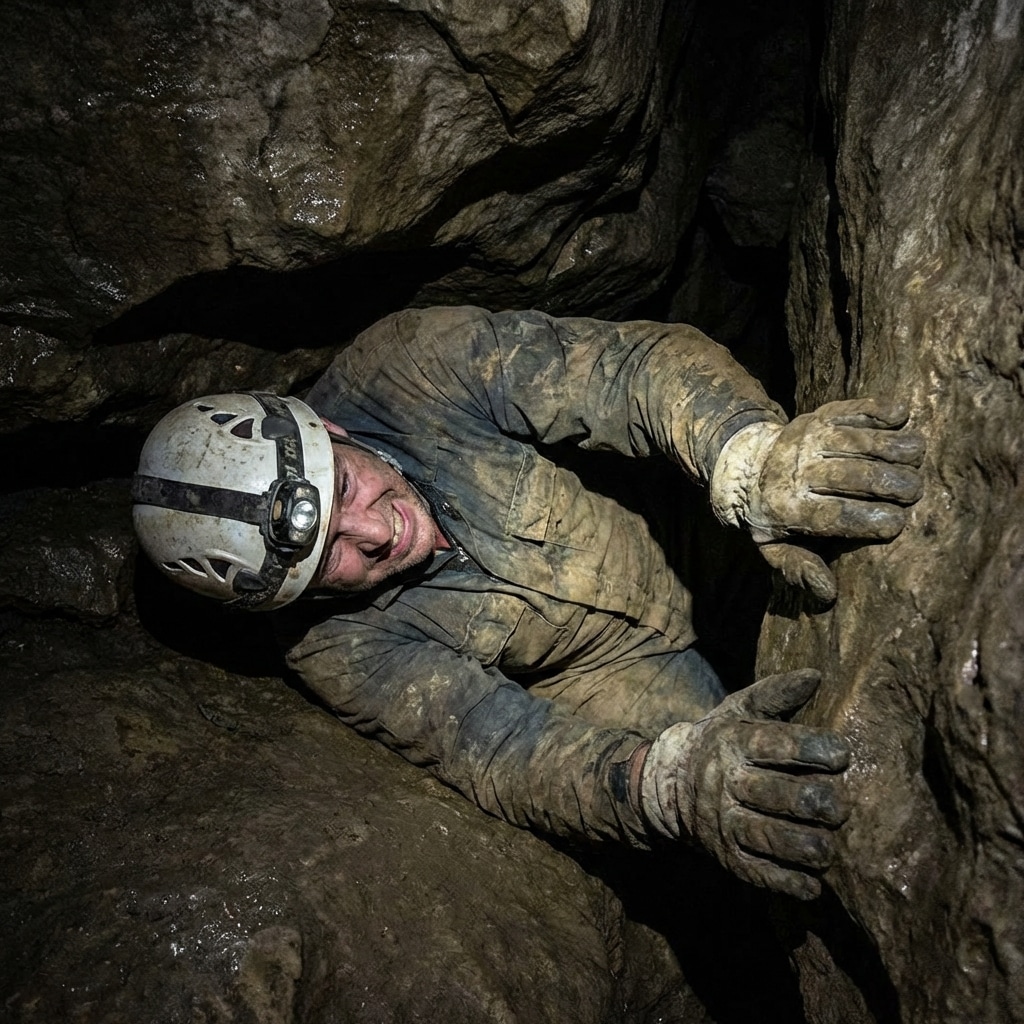Caving Claustrophobia
