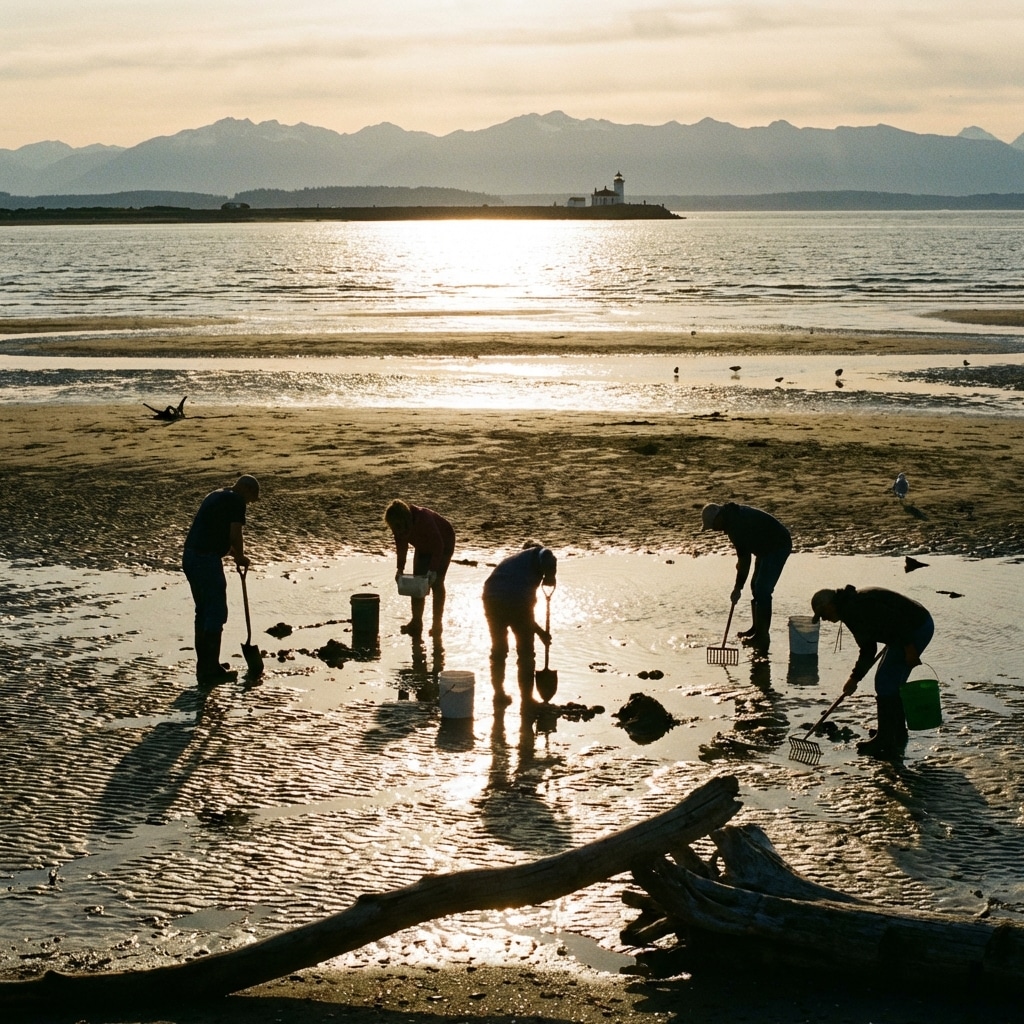 <a></a>Clam Digging Ocean Shores