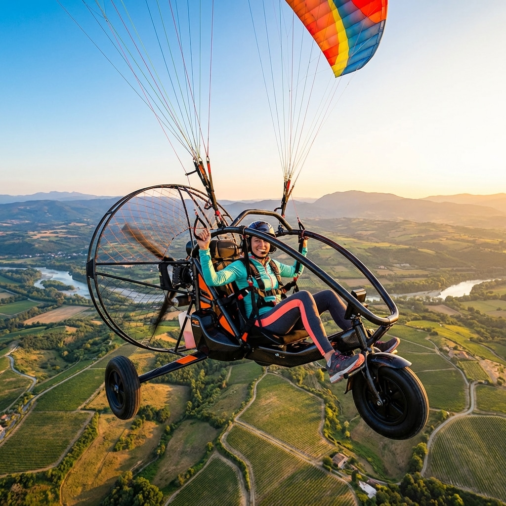 Paramotoring Trike