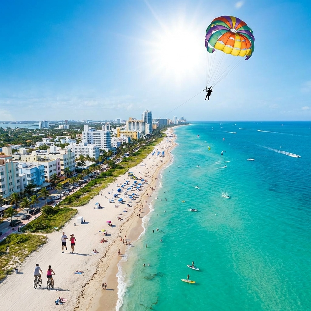 Parasailing in Miami