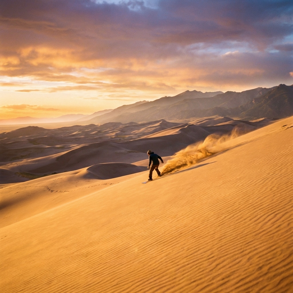 Sandboarding Colorado