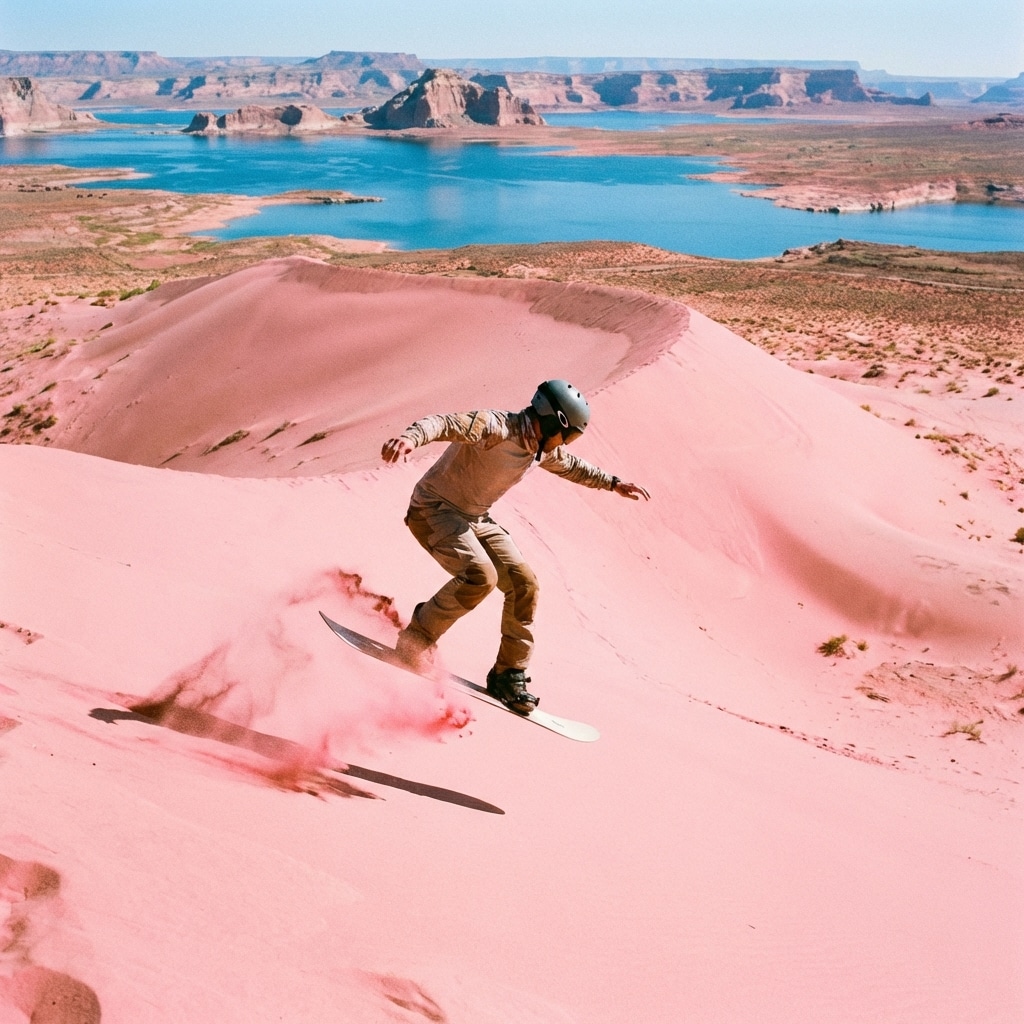 Sandboarding Utah