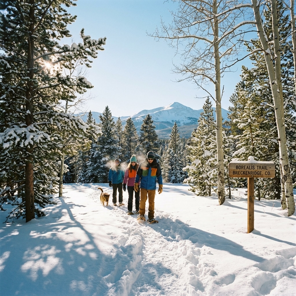Snowshoeing Breckenridge