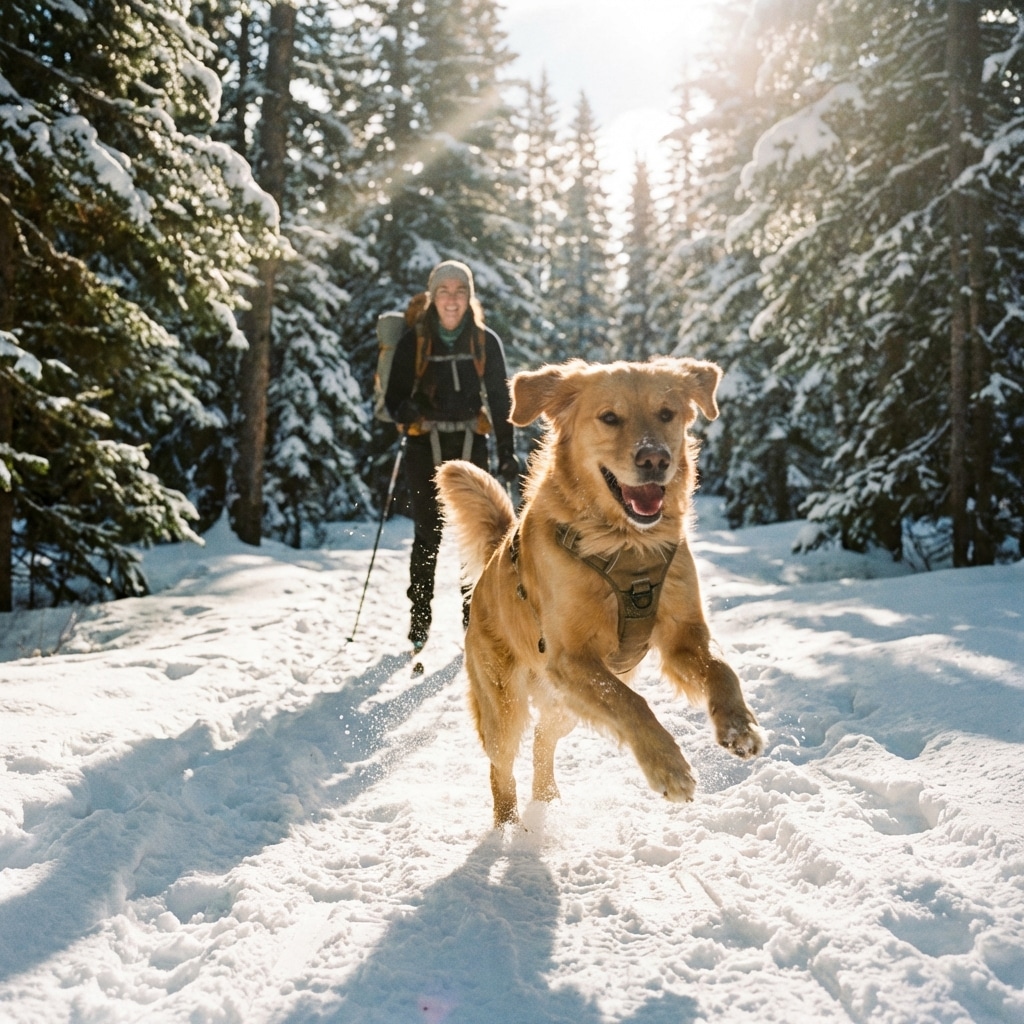 Snowshoeing With Dogs