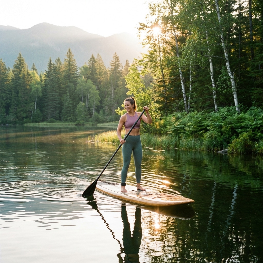 Stand up paddleboarding (SUP)