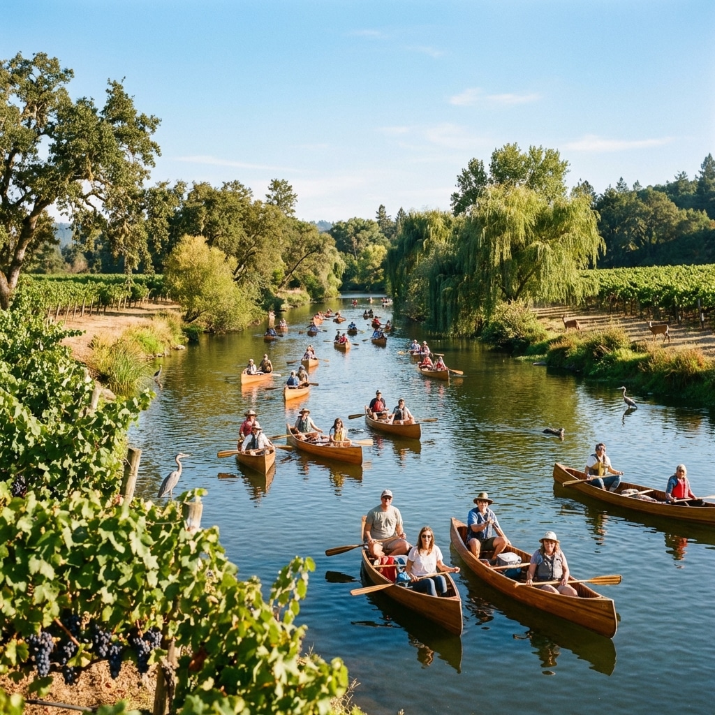 Canoeing Russian River: A Tantalizing Expedition for Spirit and Serenity