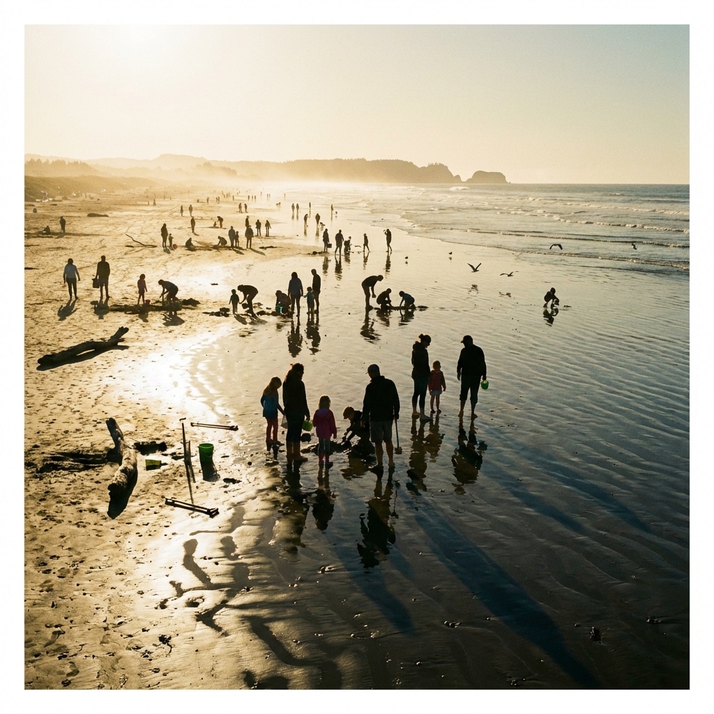 Clam Digging at Long Beach, WA: An Adventure Beneath The Sand