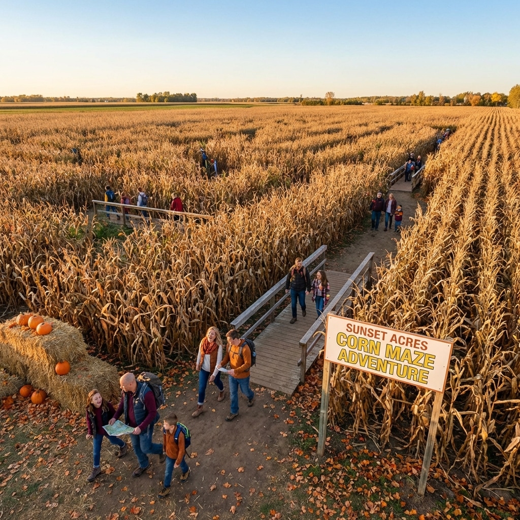 The Amazing Adventures Awaiting in Exeter Corn Maze!
