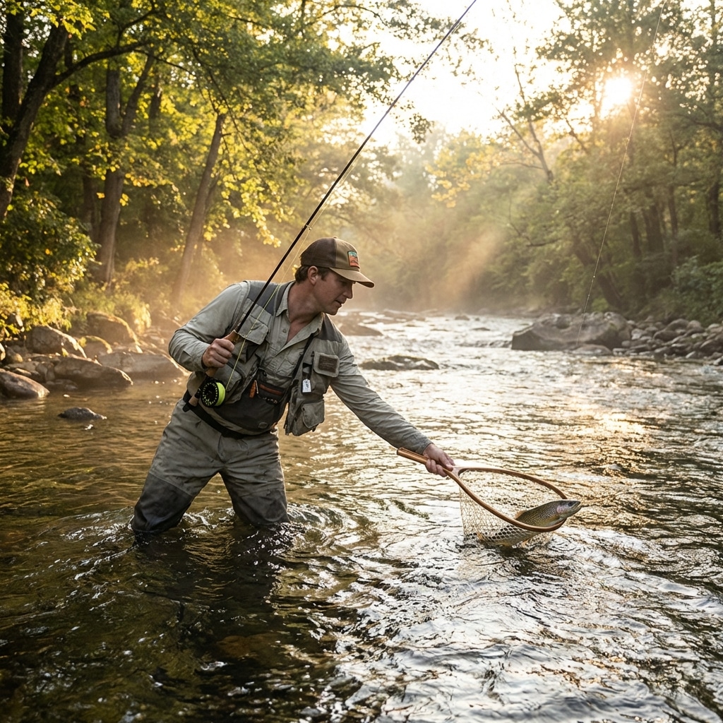 Exploring the World of Fly Fishing: The Essential Role of the Fly Fishing Net