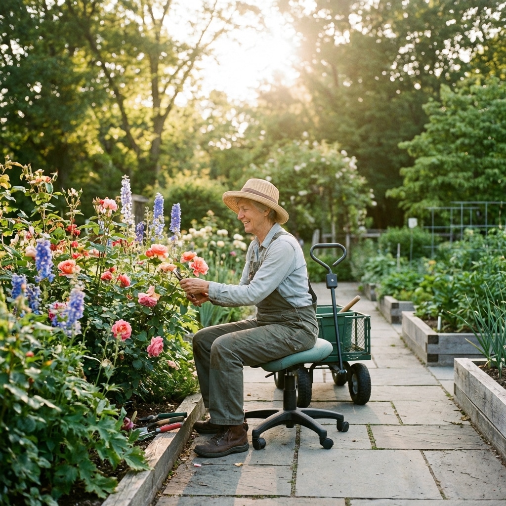 Revolutionize Your Gardening Experience with Gardening Seats on Wheels