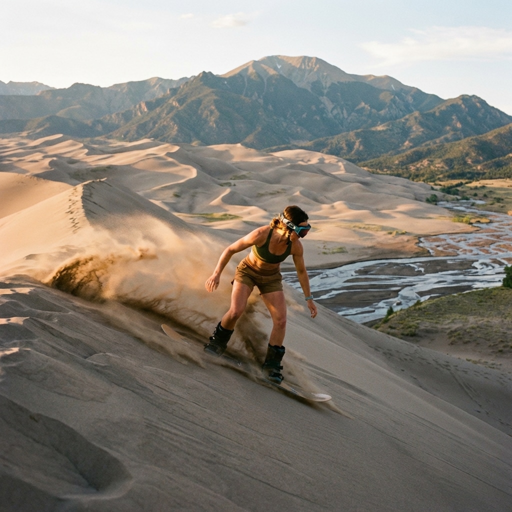 Experience the Thrill of Sandboarding at Great Sand Dunes National Park