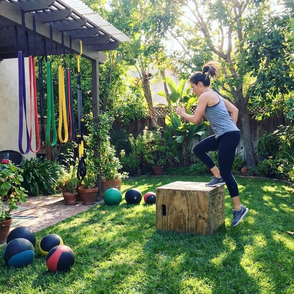 Get Fit with these Creative and Affordable Home Outdoor Gym Ideas