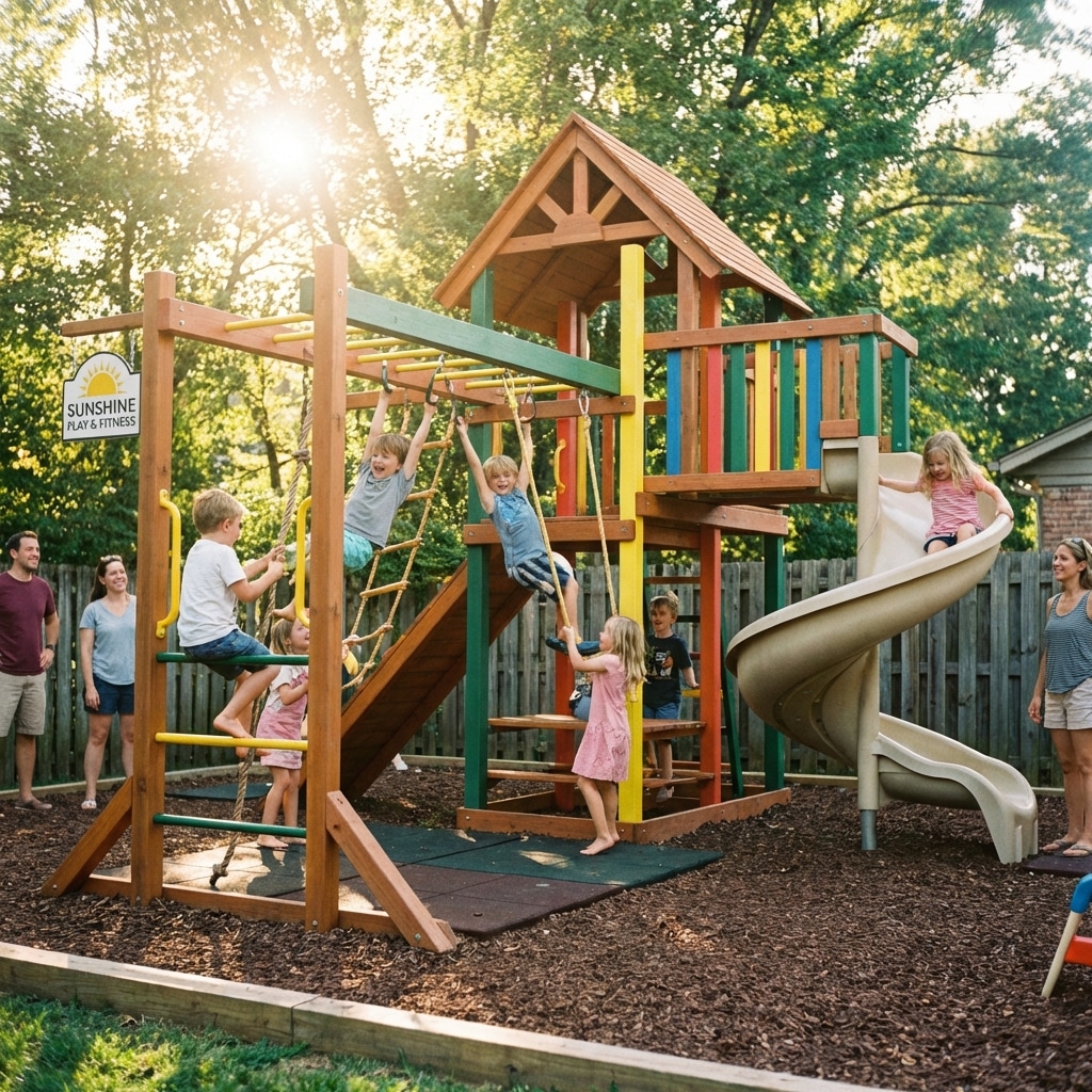 The Wonders of an Outdoor Jungle Gym: Unleashing Your Child’s Boundless Energy