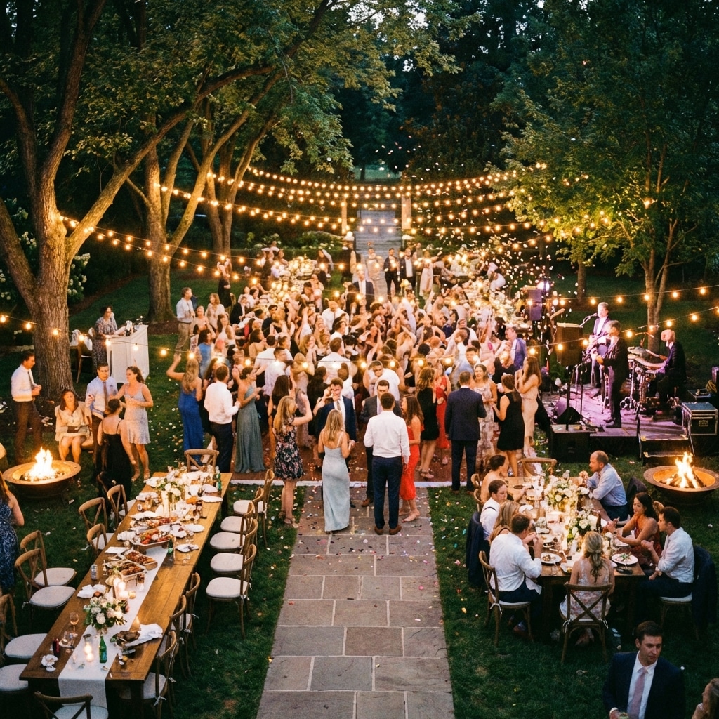 Unveiling the Magical Beauty of Outdoor Party String Lights