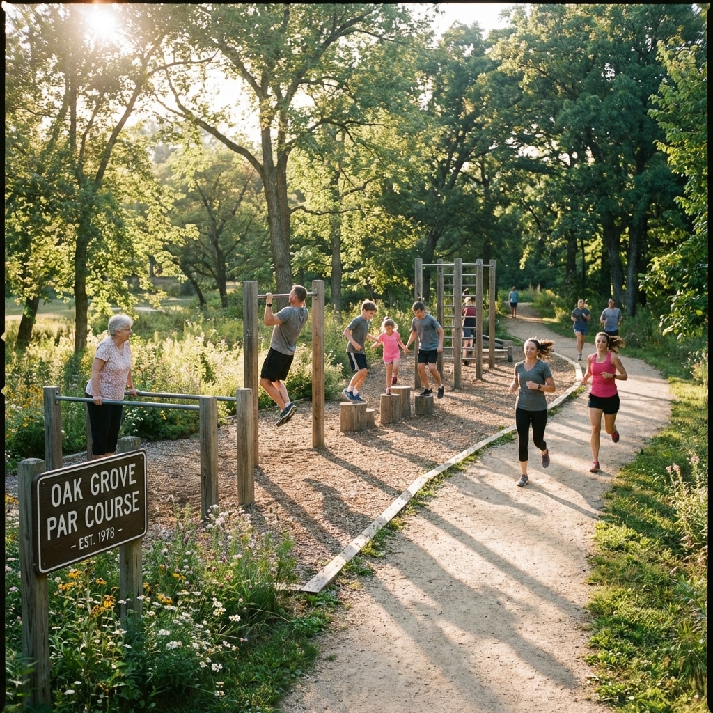 The Par Course Fitness Trail: An Innovation In Outdoor Exercise