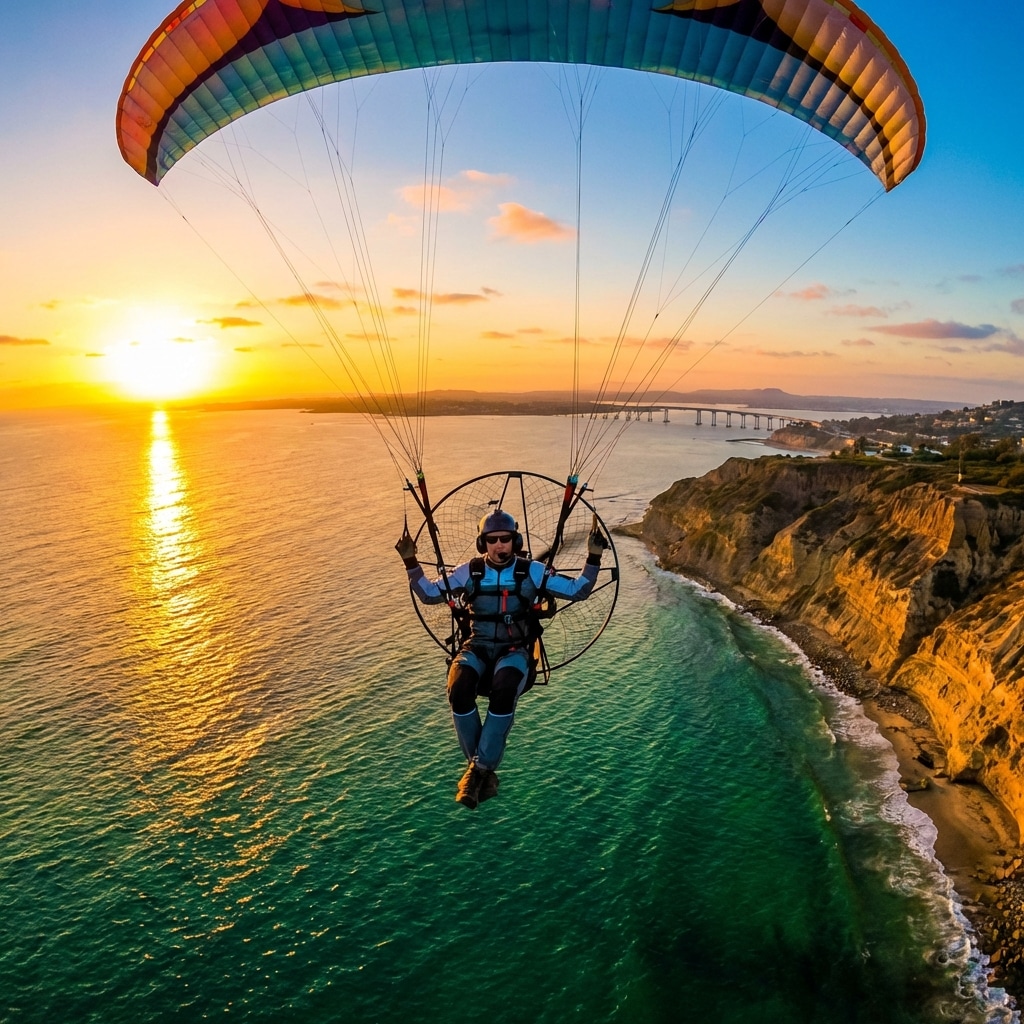 Soaring Skyward: The Thrill of Paramotoring in San Diego