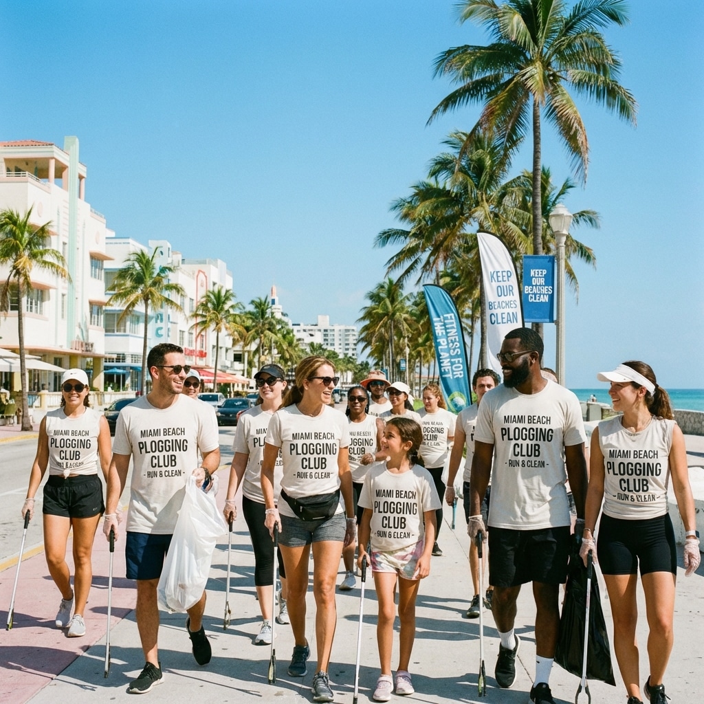 What is Plogging Miami and How is it Making a Positive Impact?