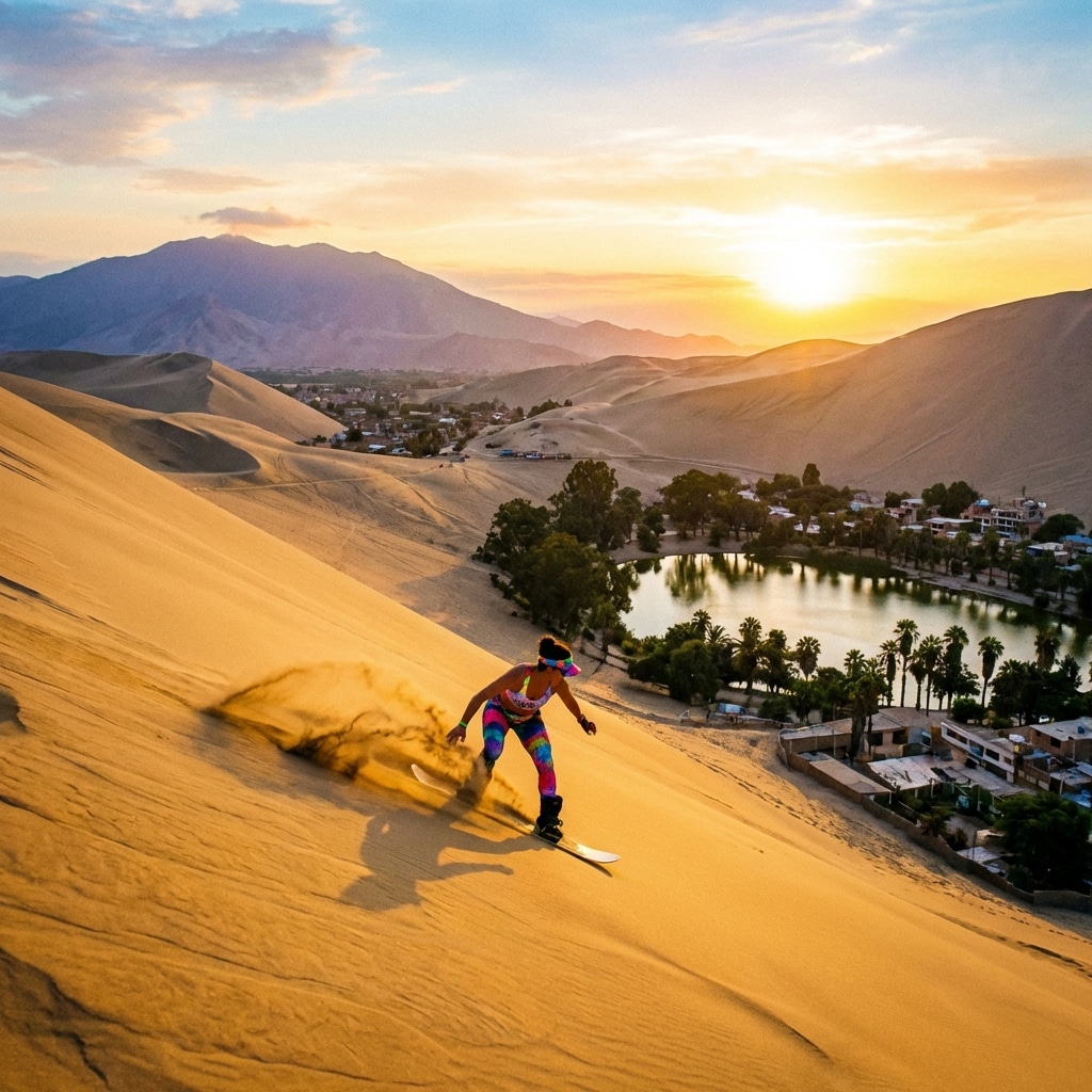 Experience the Thrill of Sandboarding in Huacachina: A Comprehensive Guide