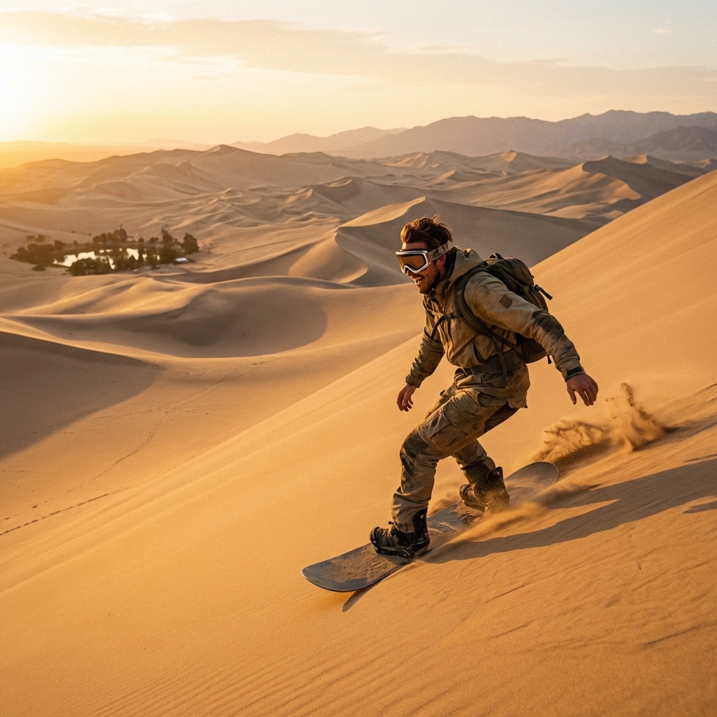 Experience the Thrill of Sandboarding in Peru