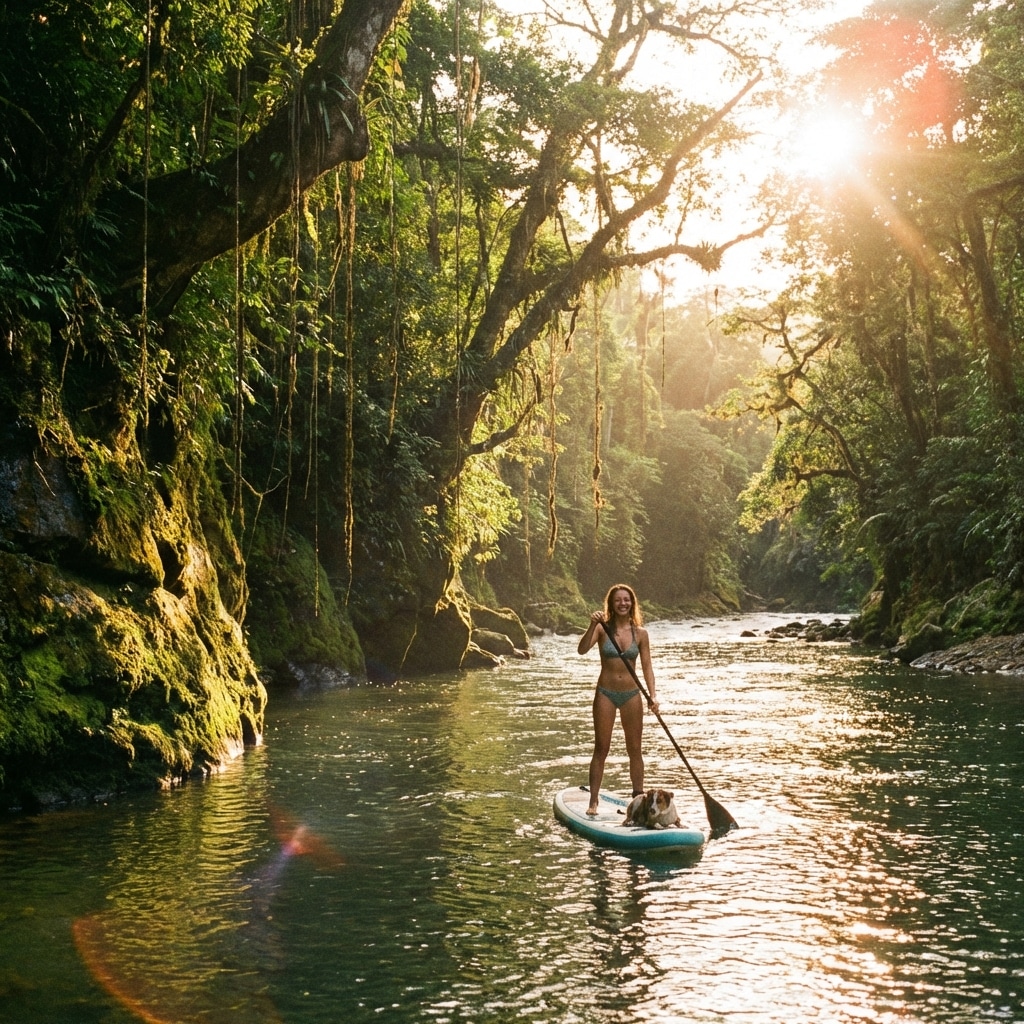 Exploring the Thrills and Chills of Stand Up Paddleboarding on a River: Is it Right for You?