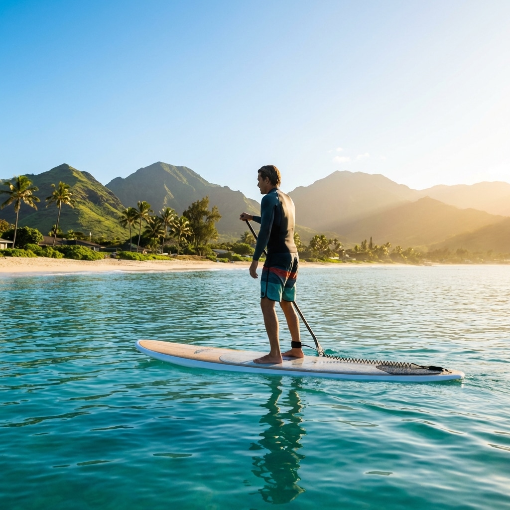Experience the Extraordinary: A Stand Up Paddleboarding Tour in Hawaii