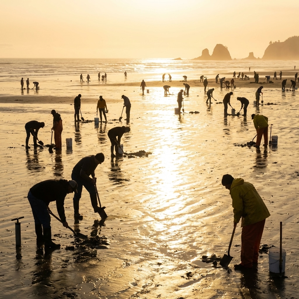 Unveiling the magical experience of Clam Digging in Washington State