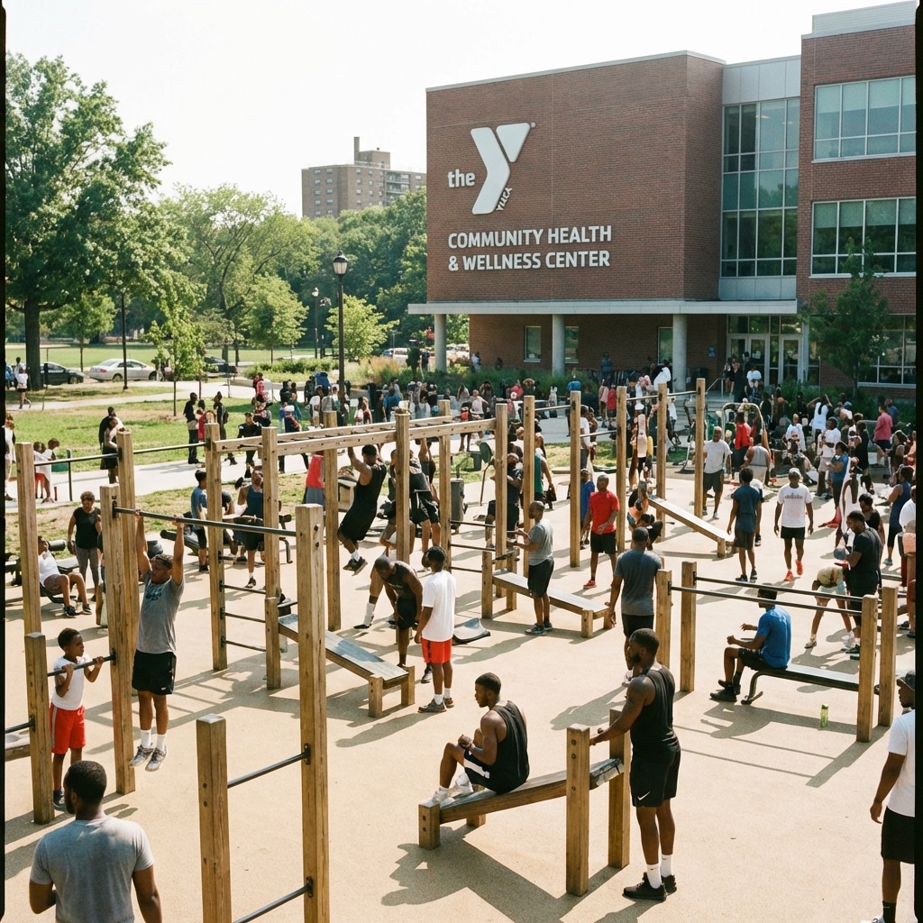 The Benefits of Working Out at Your Local YMCA Outdoor Gym