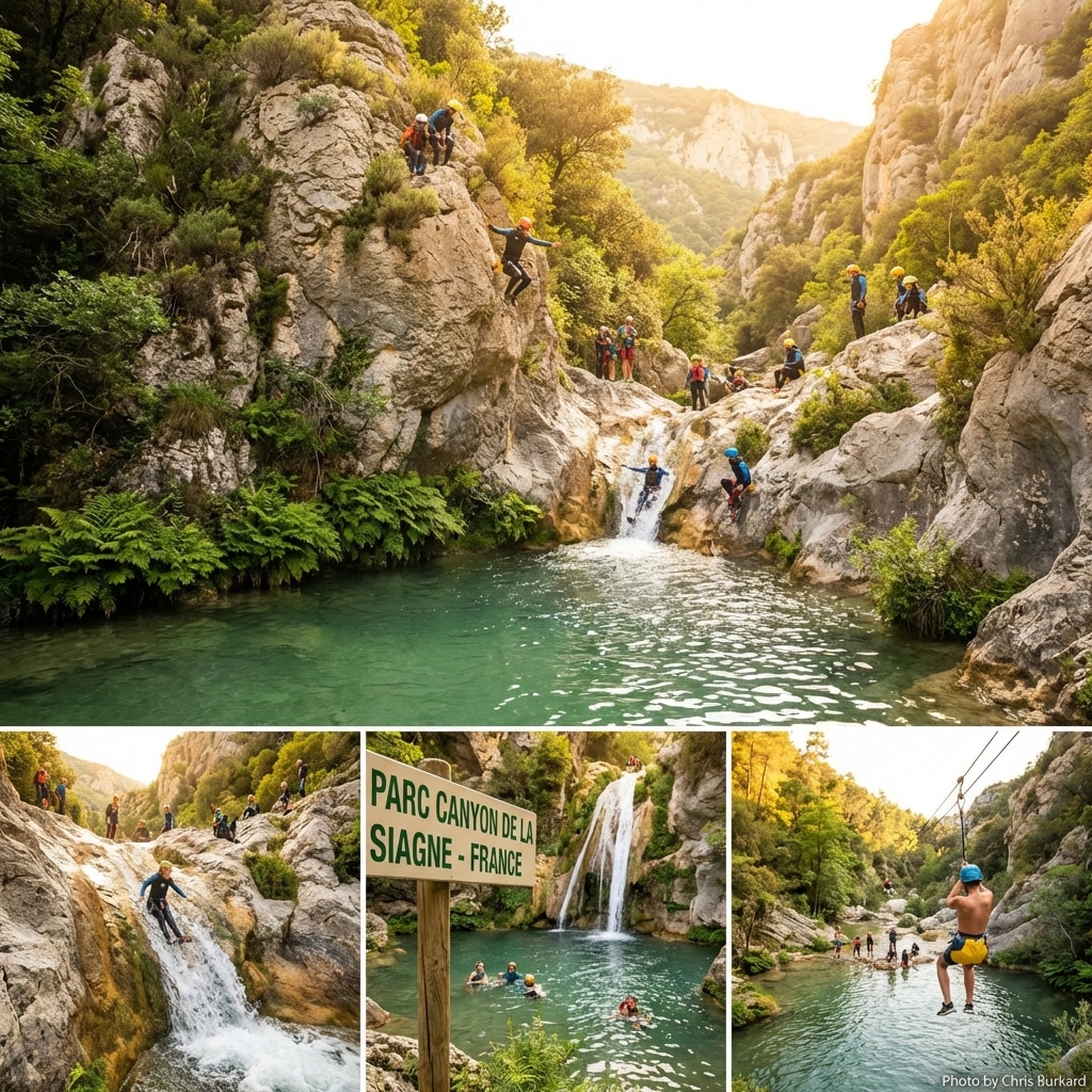 Experience Thrills and Excitement at a Canyoning Water Park in France