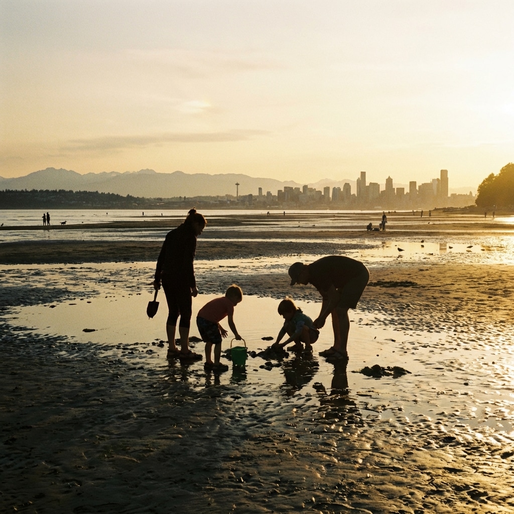 An enriching Sea-To-Table Experience: Clam Digging in Seattle