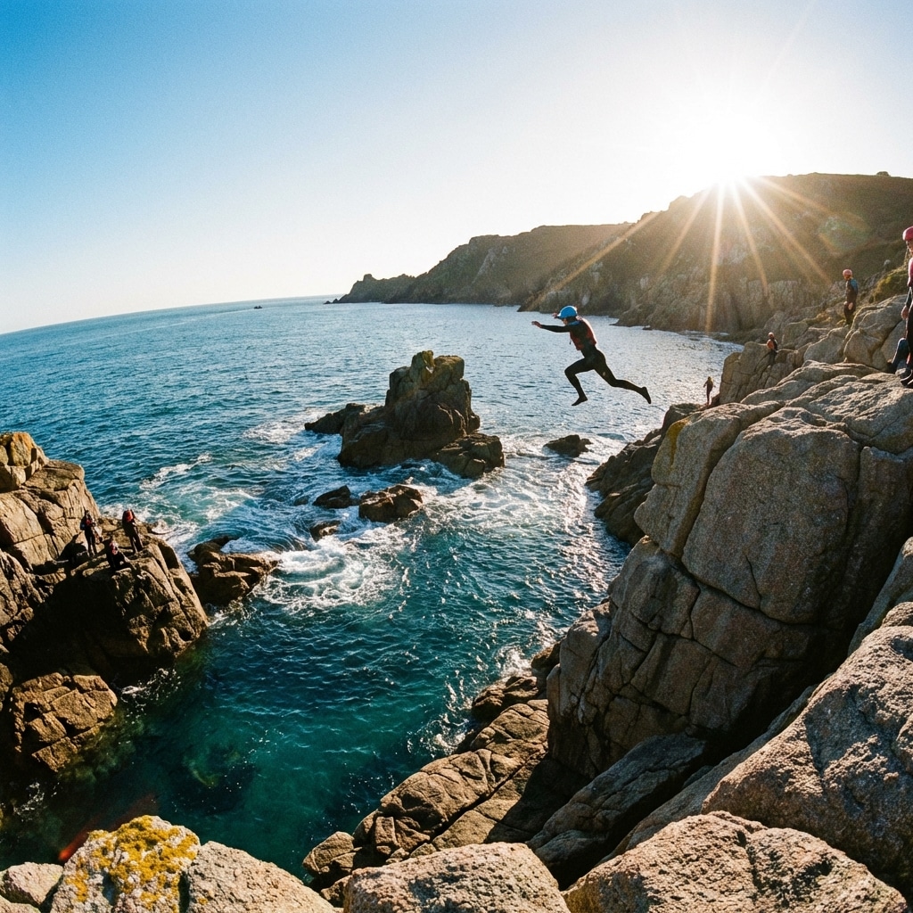 Thrills and Spills: An Exciting Dive into the World of Coasteering in Jersey