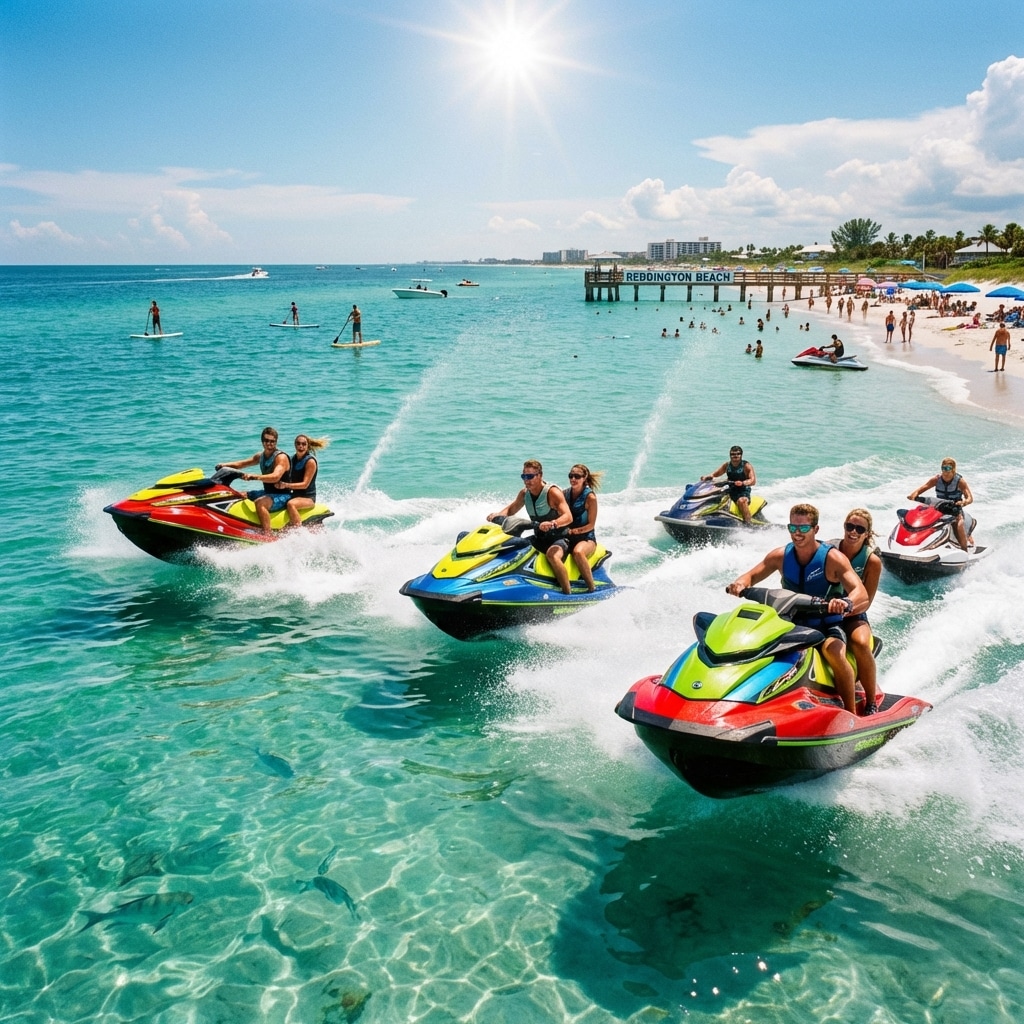 Embracing The Thrills: Jetskiing in Reddington, FL