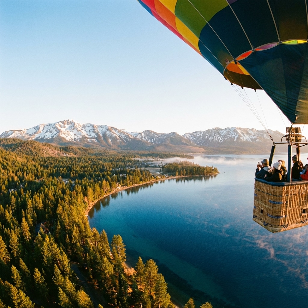Soaring High: Unveiling the Fascinating Experience of Lake Tahoe Ballooning